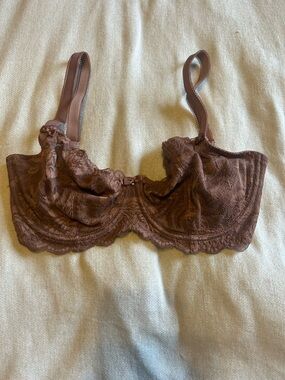 Brown lace Change bra 32G